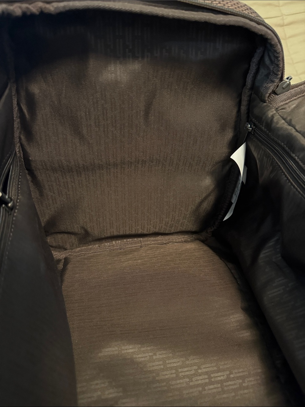 Hartmann Taupe Textured Duffel Bag for Men - Picture 4 of 7